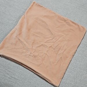 Peach Velvet Pillow Cover